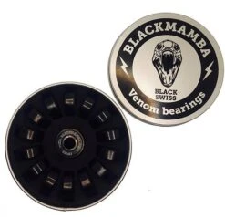 Roulements Blackmamba Abec 11 Titanium Black Swiss RS2